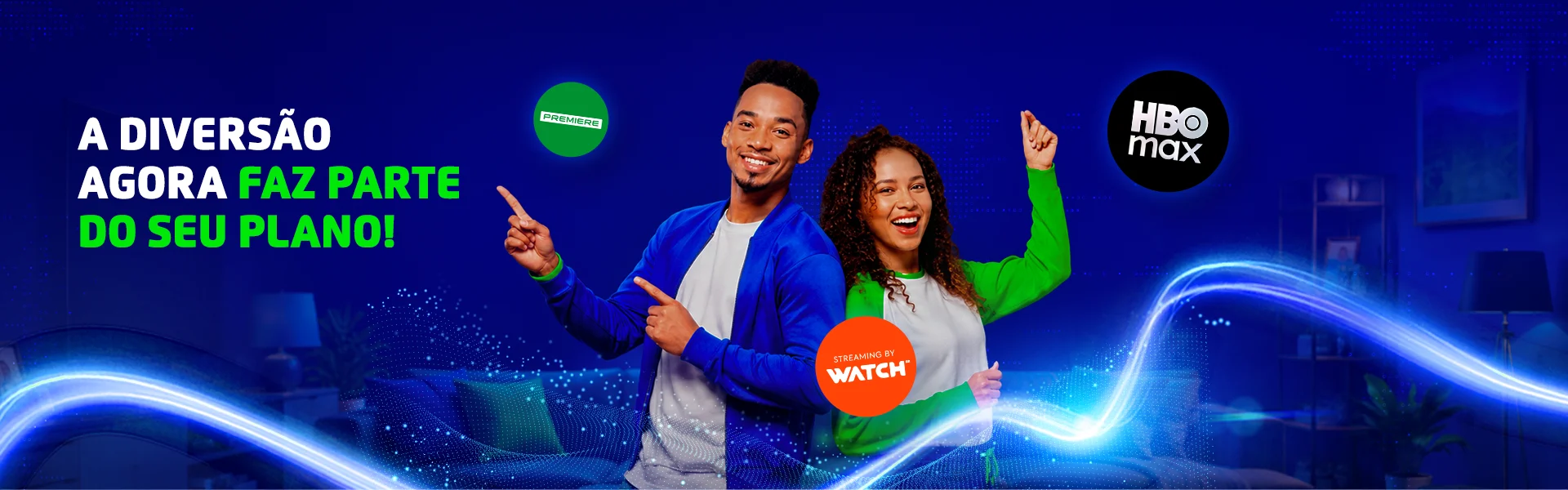 A diversão agora faz parte do seu plano: streaming incluso nos planos WINQ